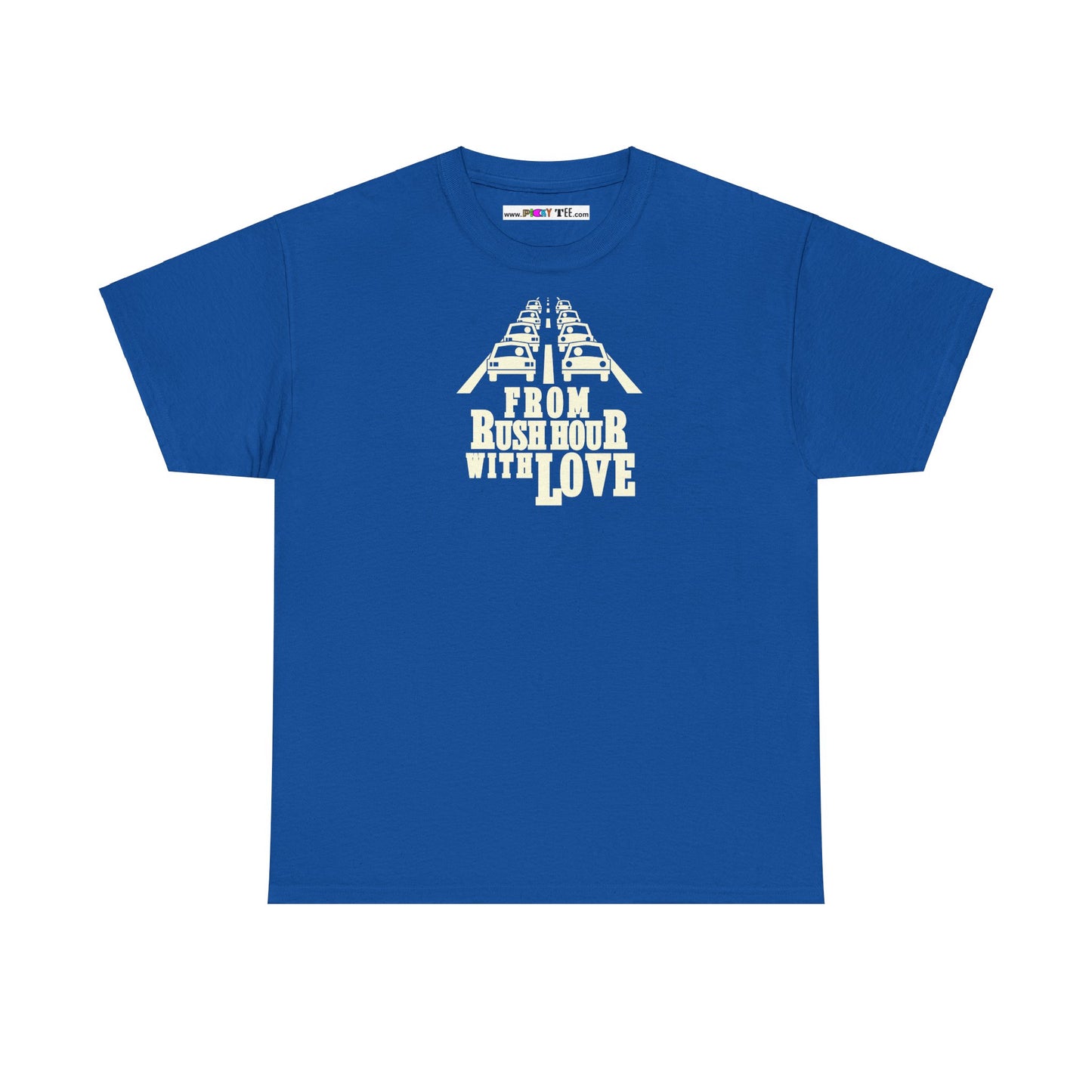 FROM RUSH HOUR WITH LOVE Unisex Heavy Cotton Tee