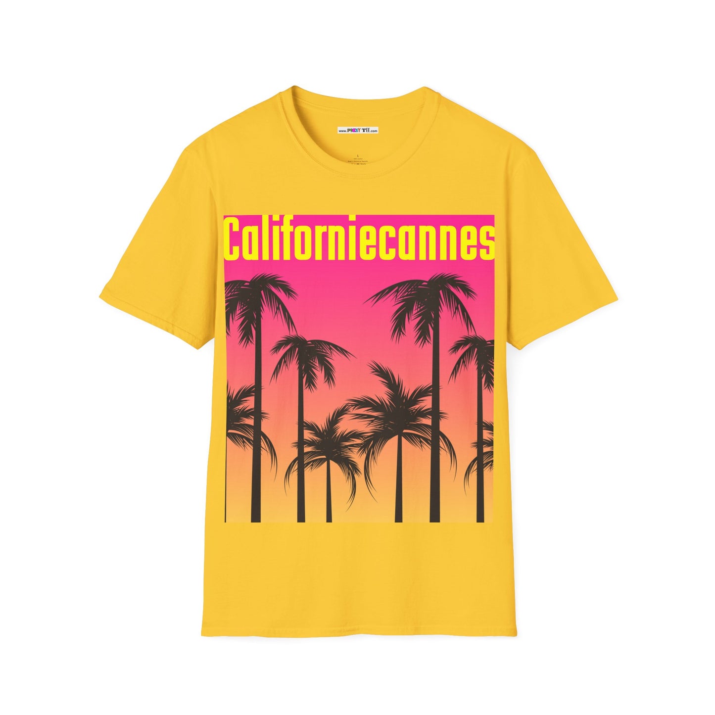 Californiecannes Unisex Softstyle 100% Cotton T-Shirt