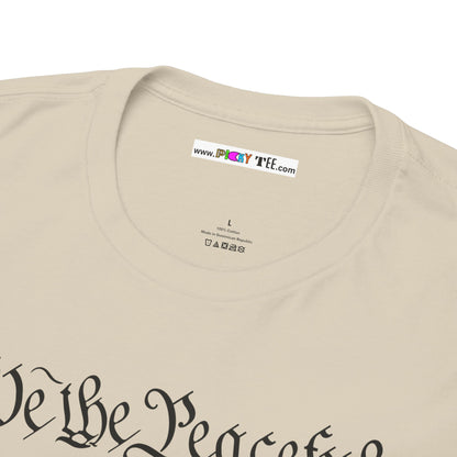 WE THE PEACEFUL Unisex Heavy Cotton Tee