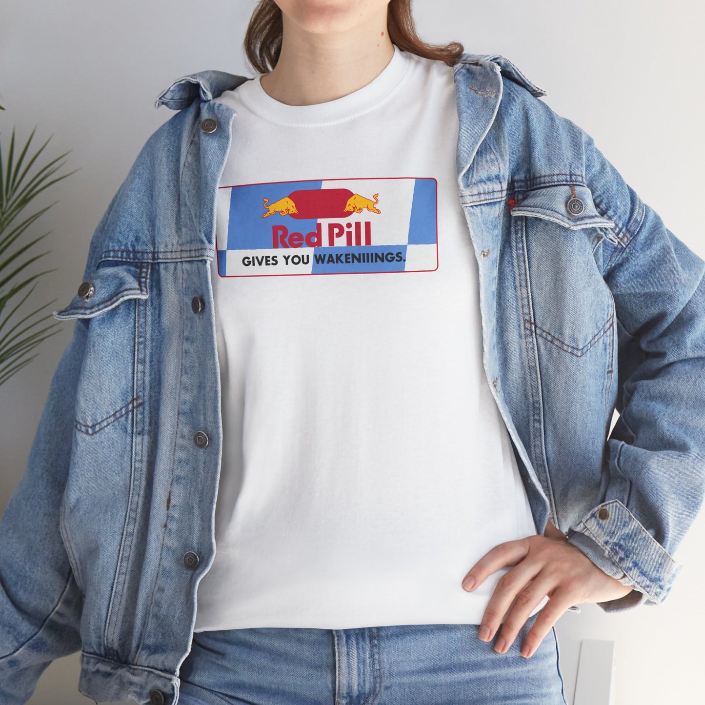 RED PILL Unisex Heavy Cotton Tee