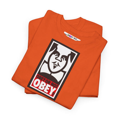 OBEY OR NOT OBEY? Unisex Heavy Cotton Tee