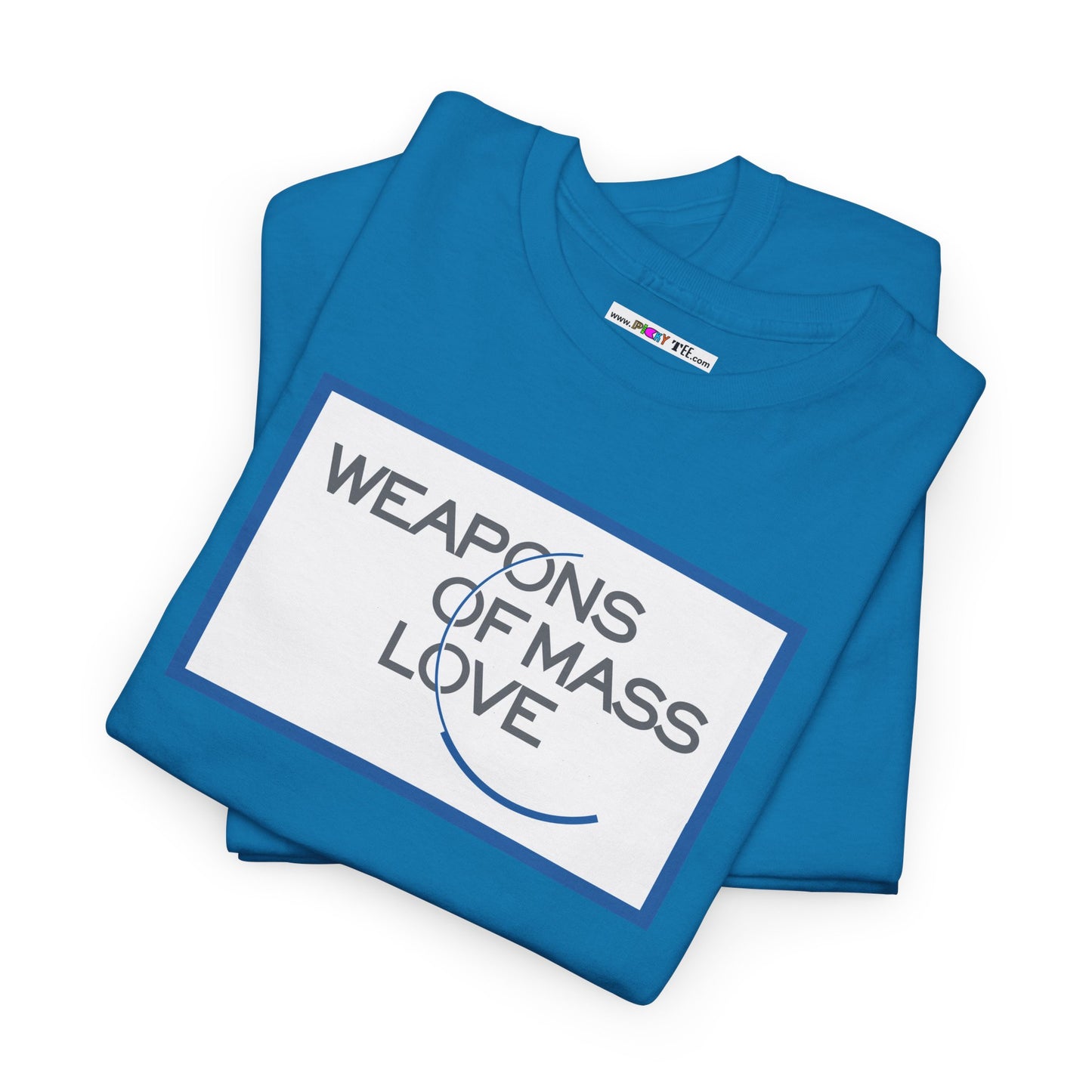 WEAPONS OF MASS LOVE Unisex Heavy Cotton Tee