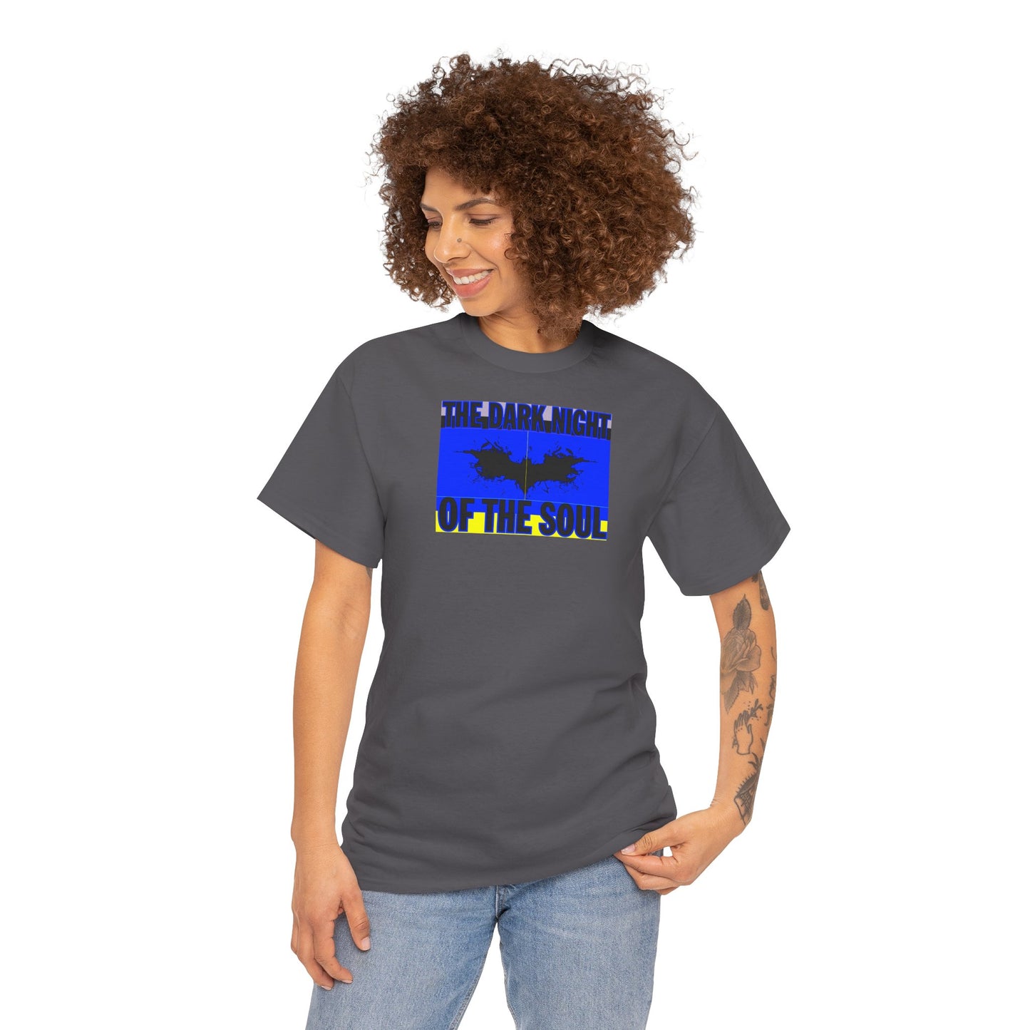 THE DARK NIGHT OF THE SOUL Unisex Heavy Cotton Tee