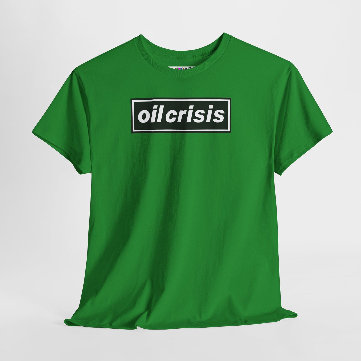 oil crisis/Foil THE crisis Unisex Heavy Cotton Tee