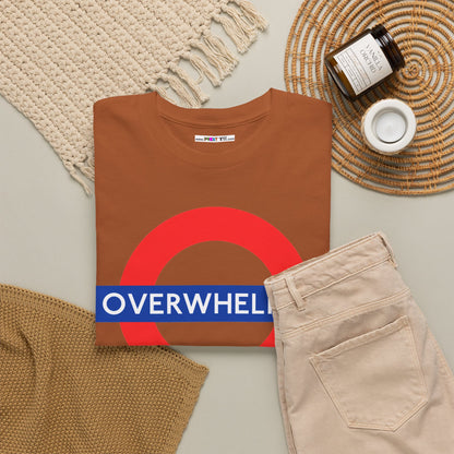 OVERWHELMED Unisex Heavy Cotton Tee