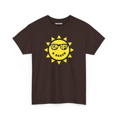 SUN OFF A BEACH Unisex Heavy Cotton Tee
