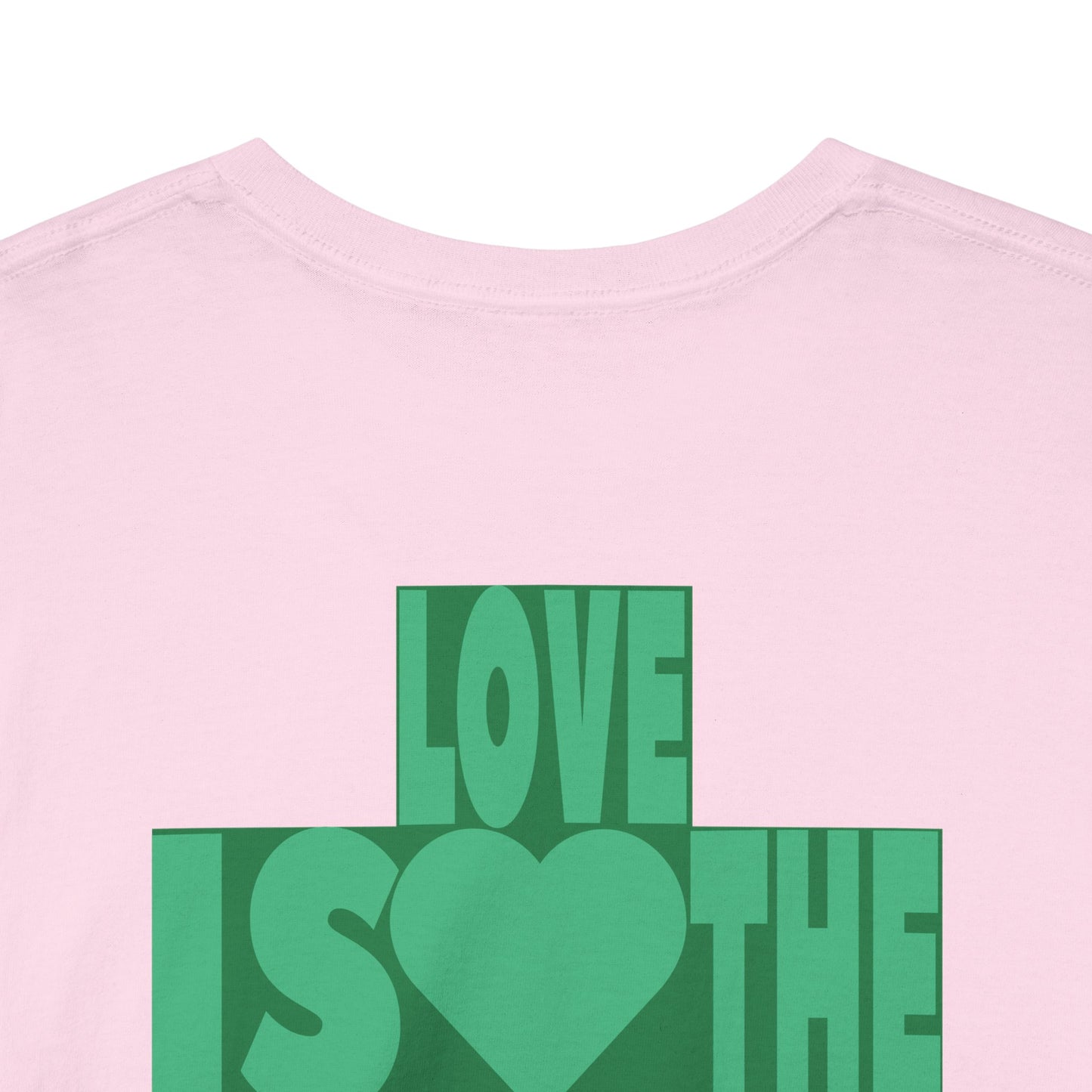 LOVE IS THE DRUG Unisex Heavy Cotton Tee