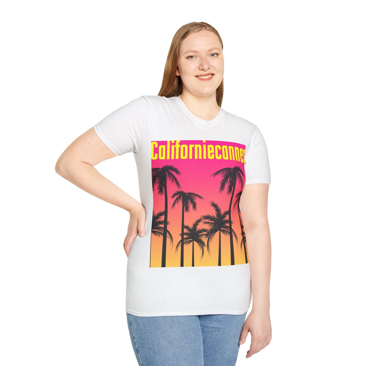 Californiecannes Unisex Softstyle 100% Cotton T-Shirt