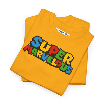SUPER MARVELOUS Unisex Heavy Cotton Tee