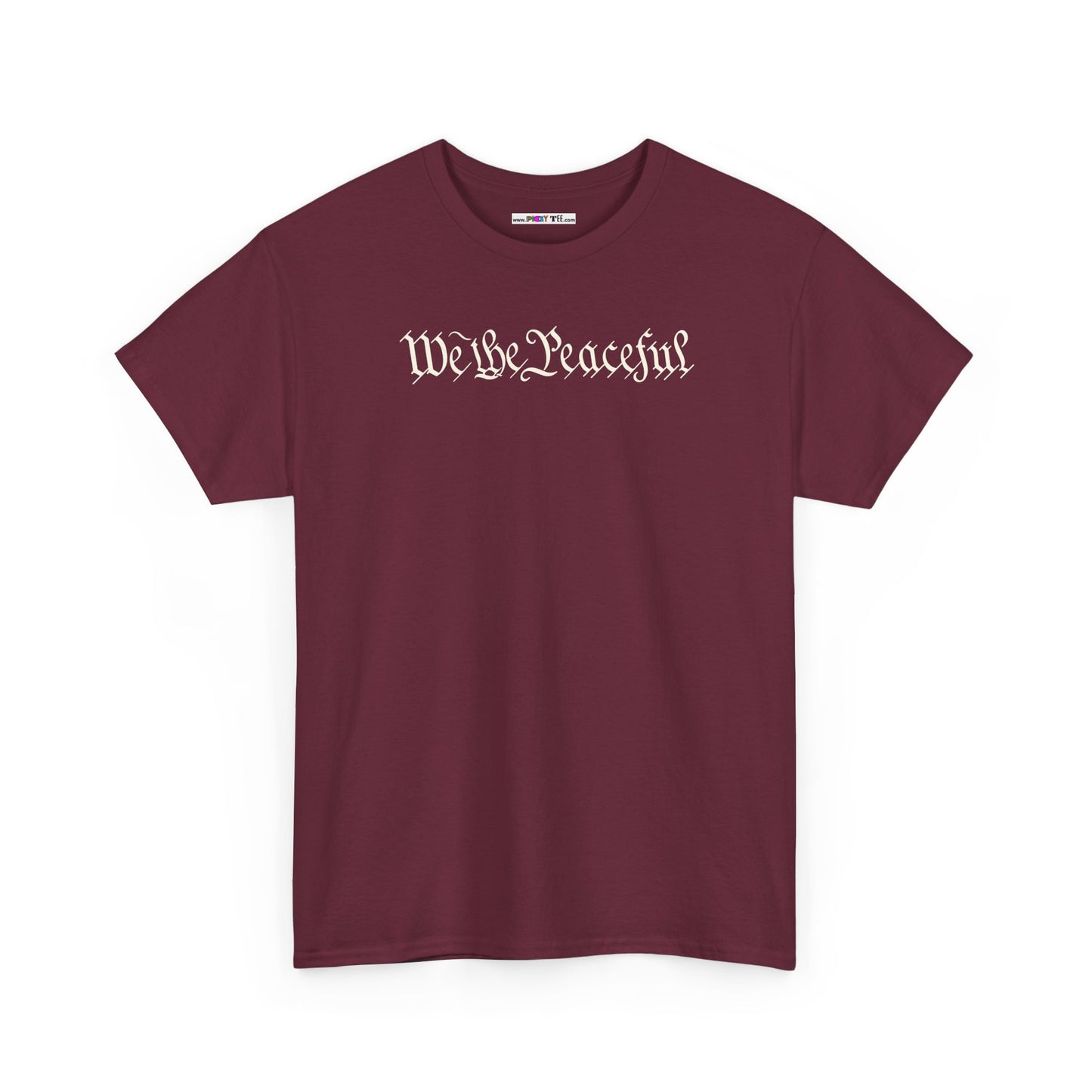 WE THE PEACEFUL Unisex Heavy Cotton Tee
