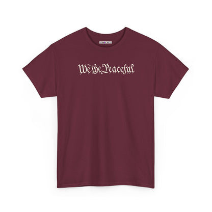 WE THE PEACEFUL Unisex Heavy Cotton Tee
