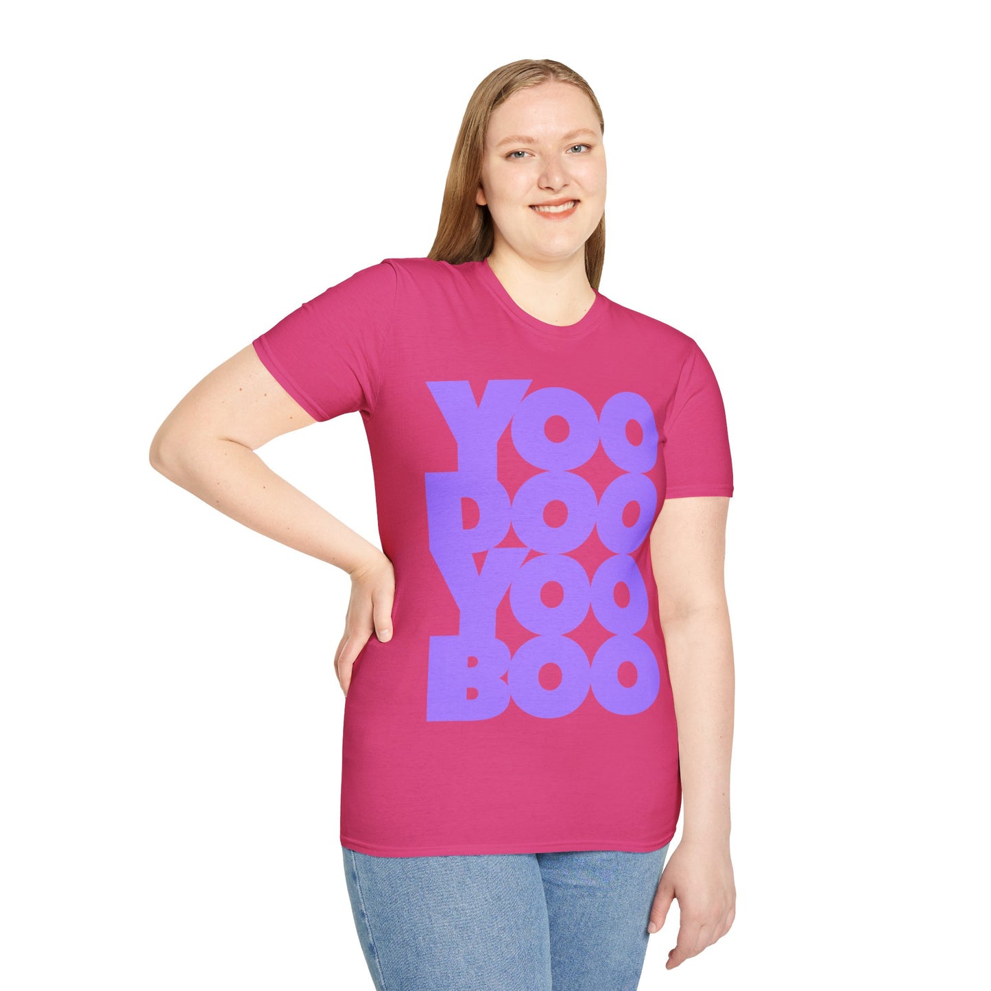 YOO DOO YOO BOO! Unisex Softstyle 100% Cotton T-Shirt