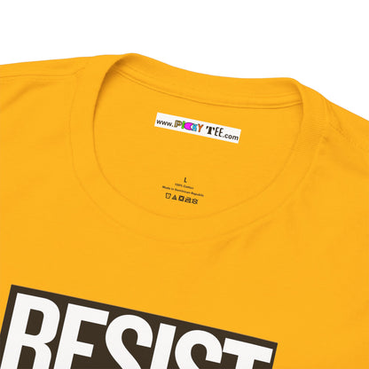 RESIST STANCE UNITED Unisex Heavy Cotton Tee