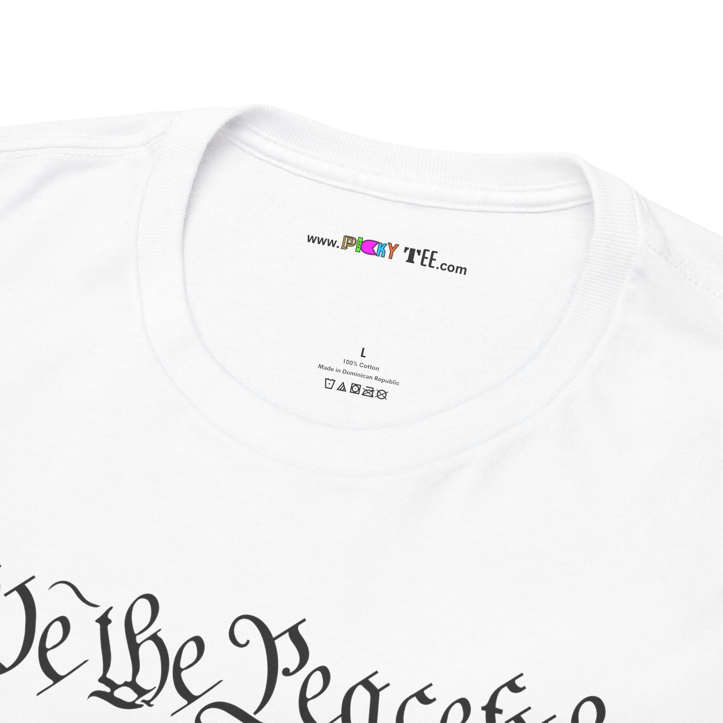 WE THE PEACEFUL Unisex Heavy Cotton Tee