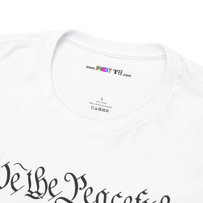 WE THE PEACEFUL Unisex Heavy Cotton Tee