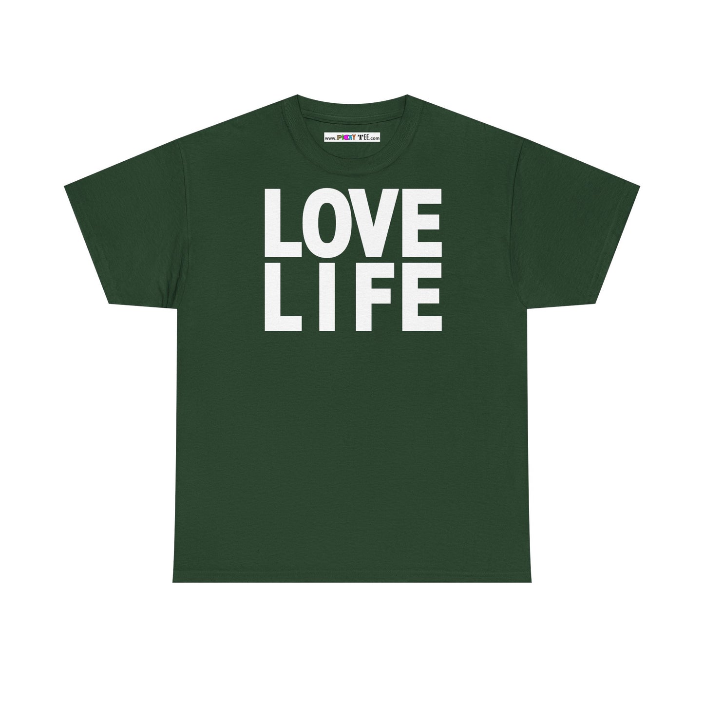 LOVE LIFE Unisex Heavy Cotton Tee