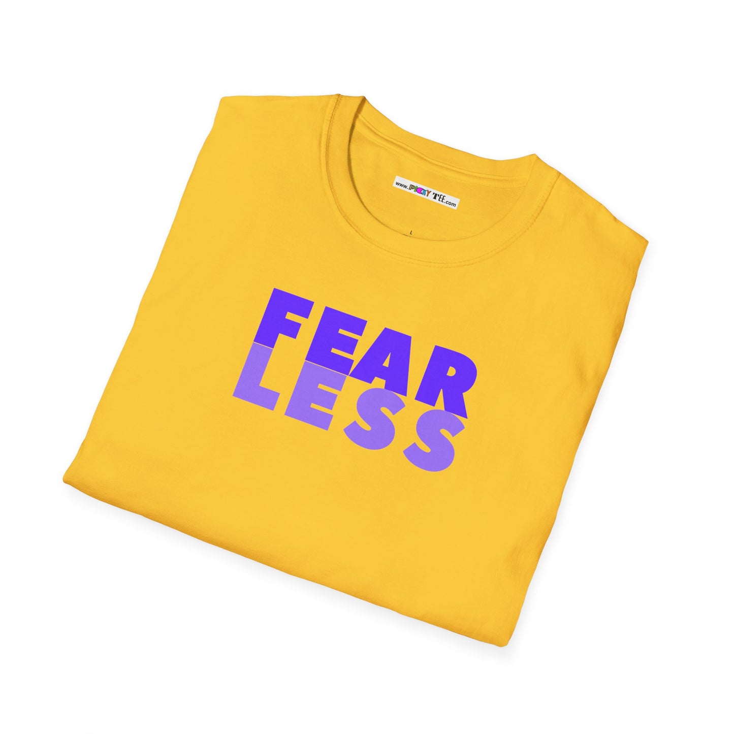 FEAR LESS Unisex Softstyle 100% Cotton T-Shirt