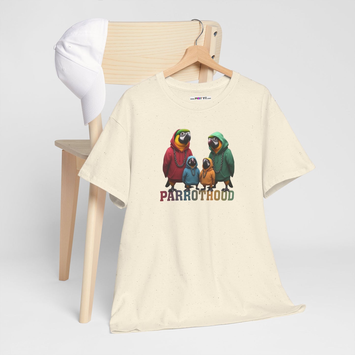 PARROTHOOD Unisex Heavy Cotton Tee