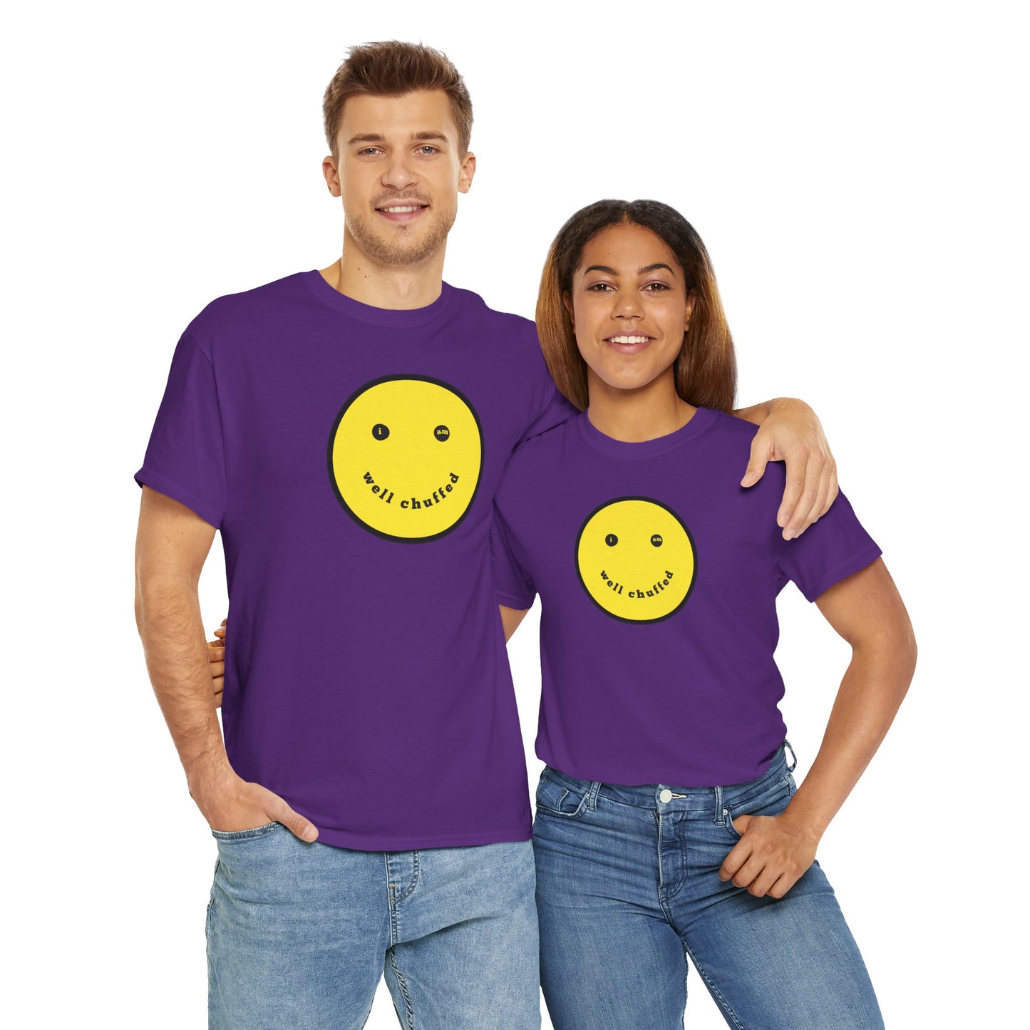 I AM WELL CHUFFED Unisex Heavy Cotton Tee