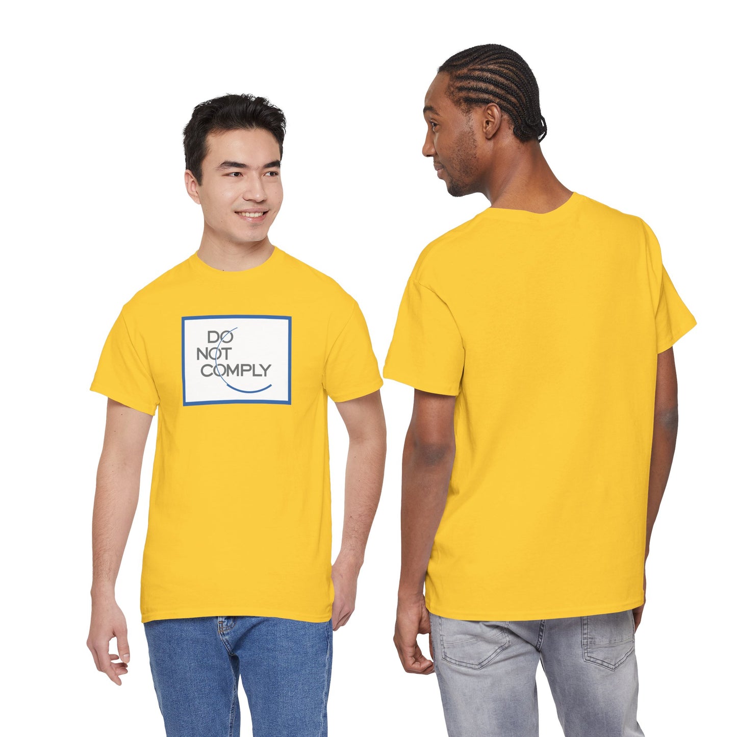 DO NOT COMPLY Unisex Heavy Cotton Tee