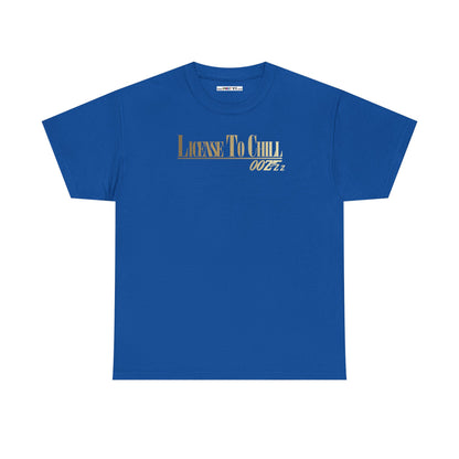 LICENSE TO CHILL 00Zzz Unisex Heavy Cotton Tee