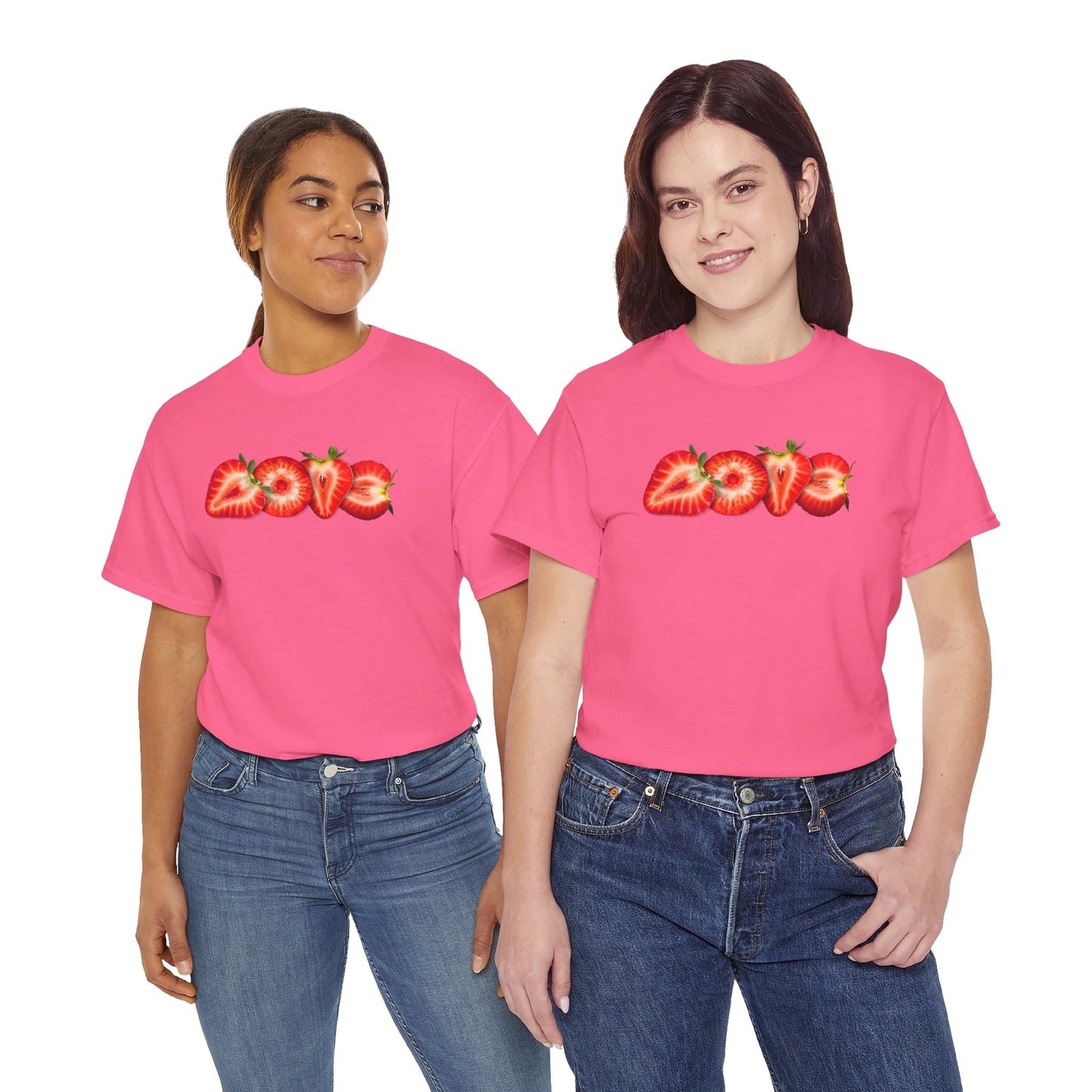 BERRY MUCH LOVE Unisex Heavy Cotton Tee