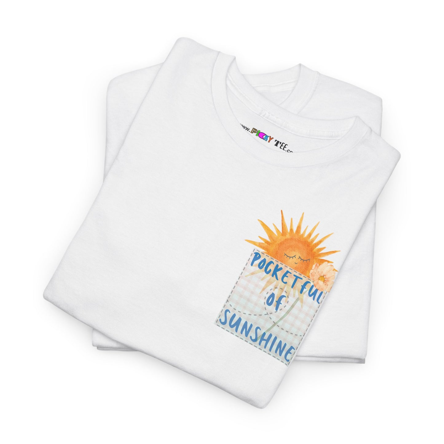 POCKETFUL OF SUNSHINE Unisex Heavy Cotton Tee