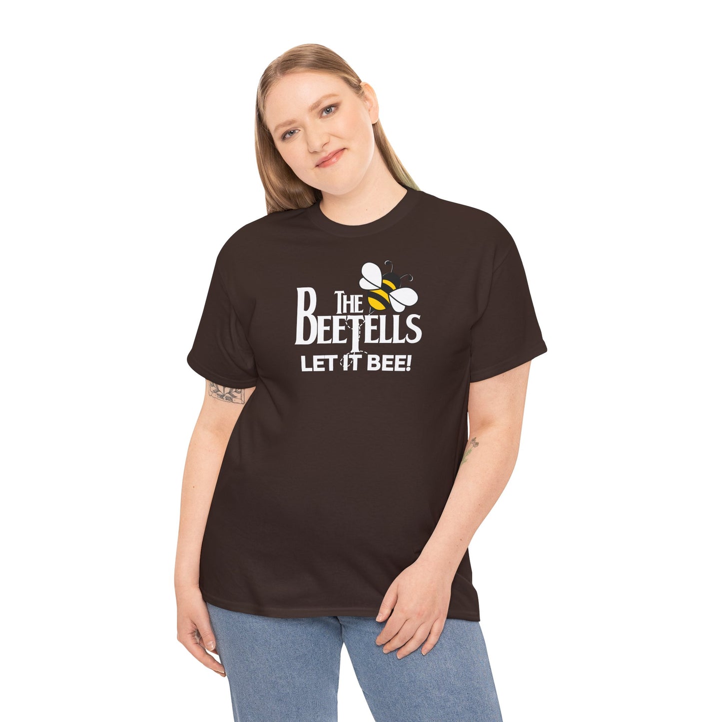 THE BEETELLS  LET IT BEE! Unisex Heavy Cotton Tee