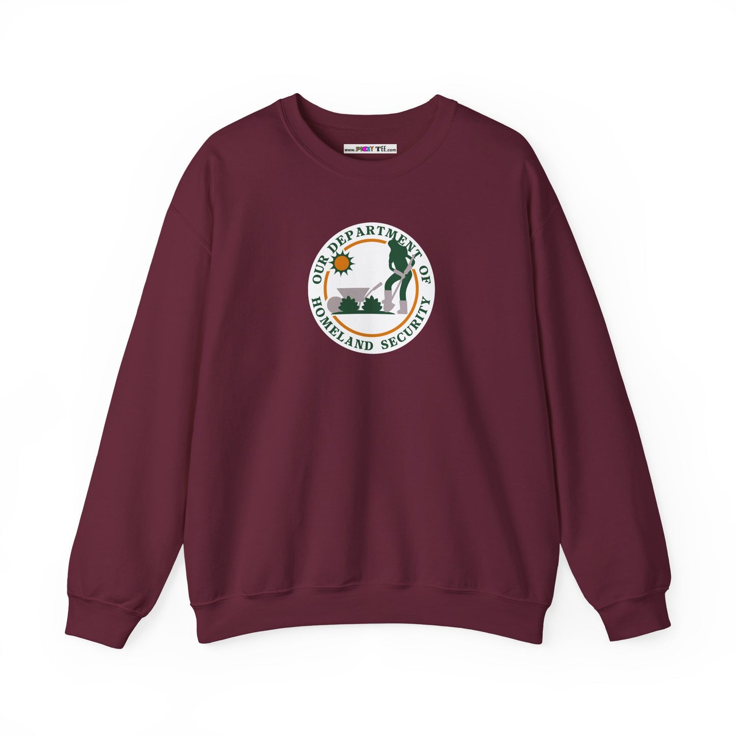 HOMELAND SECURITY (OUR DEPARTMENT OF)  Unisex Heavy Cotton Sweatshirt