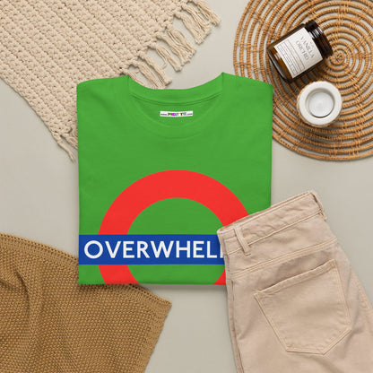 OVERWHELMED Unisex Heavy Cotton Tee