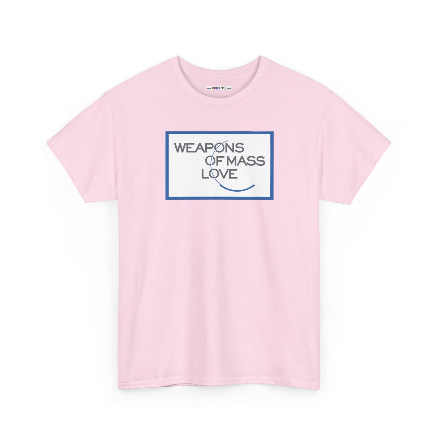 WEAPONS OF MASS LOVE Unisex Heavy Cotton Tee