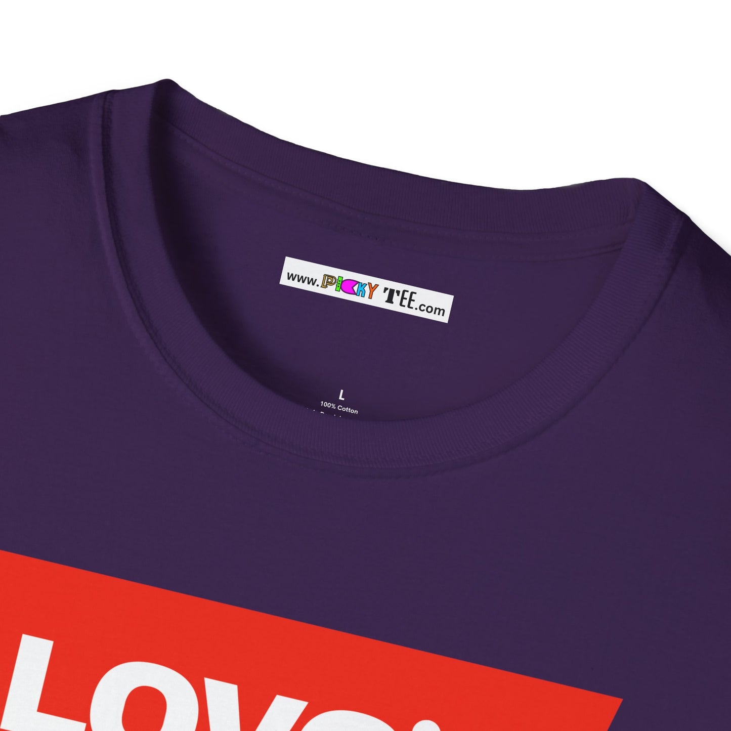 LOVE'S Unisex Softstyle 100% Cotton T-Shirt