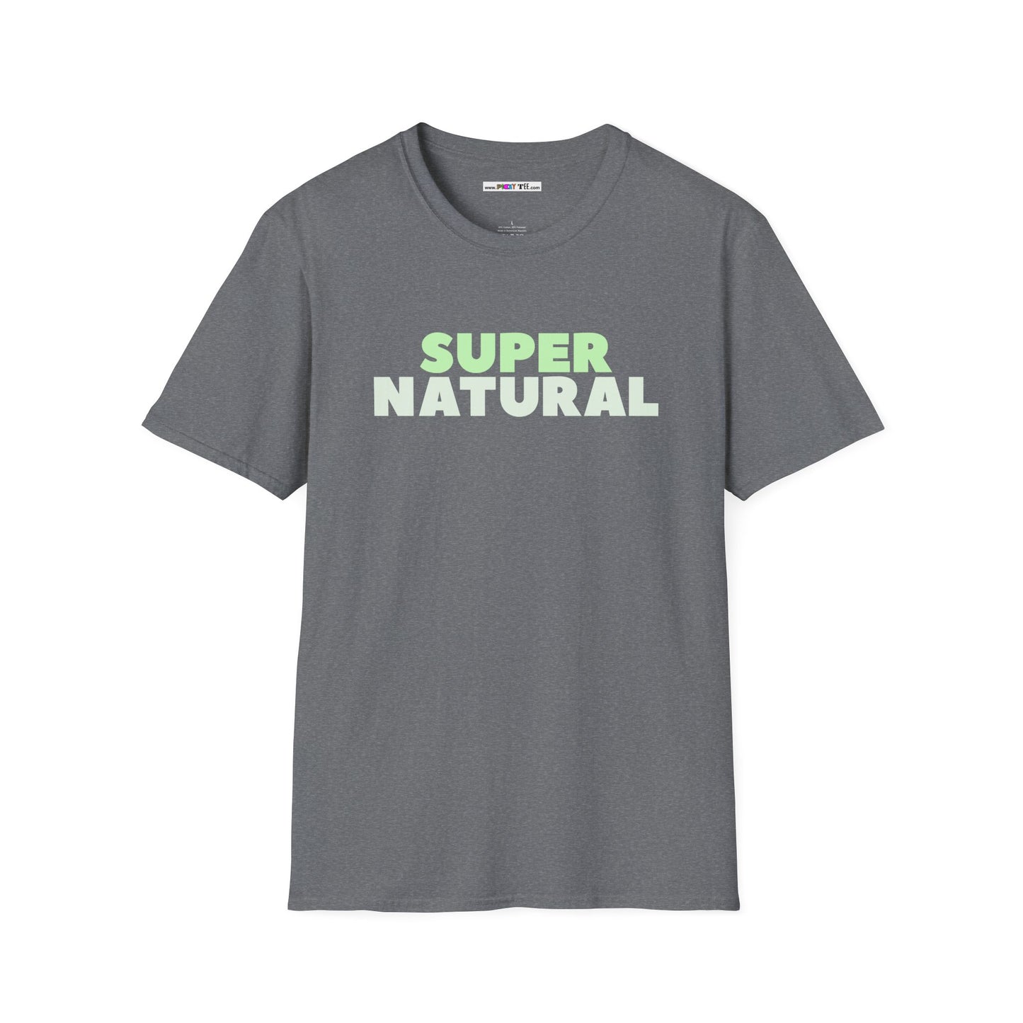 SUPER NATURAL Unisex Softstyle 100% Cotton T-Shirt