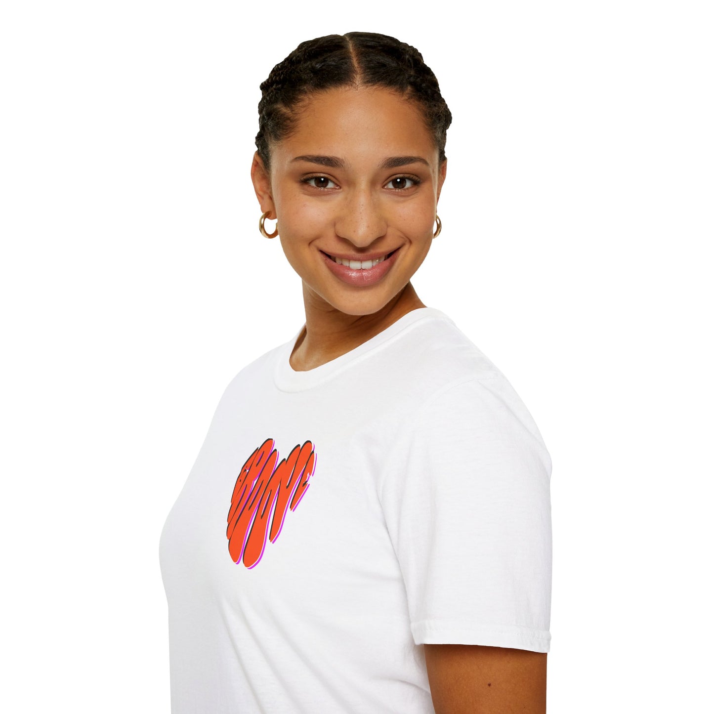 GROOVE is in THE HEART Unisex Softstyle 100% Cotton T-Shirt