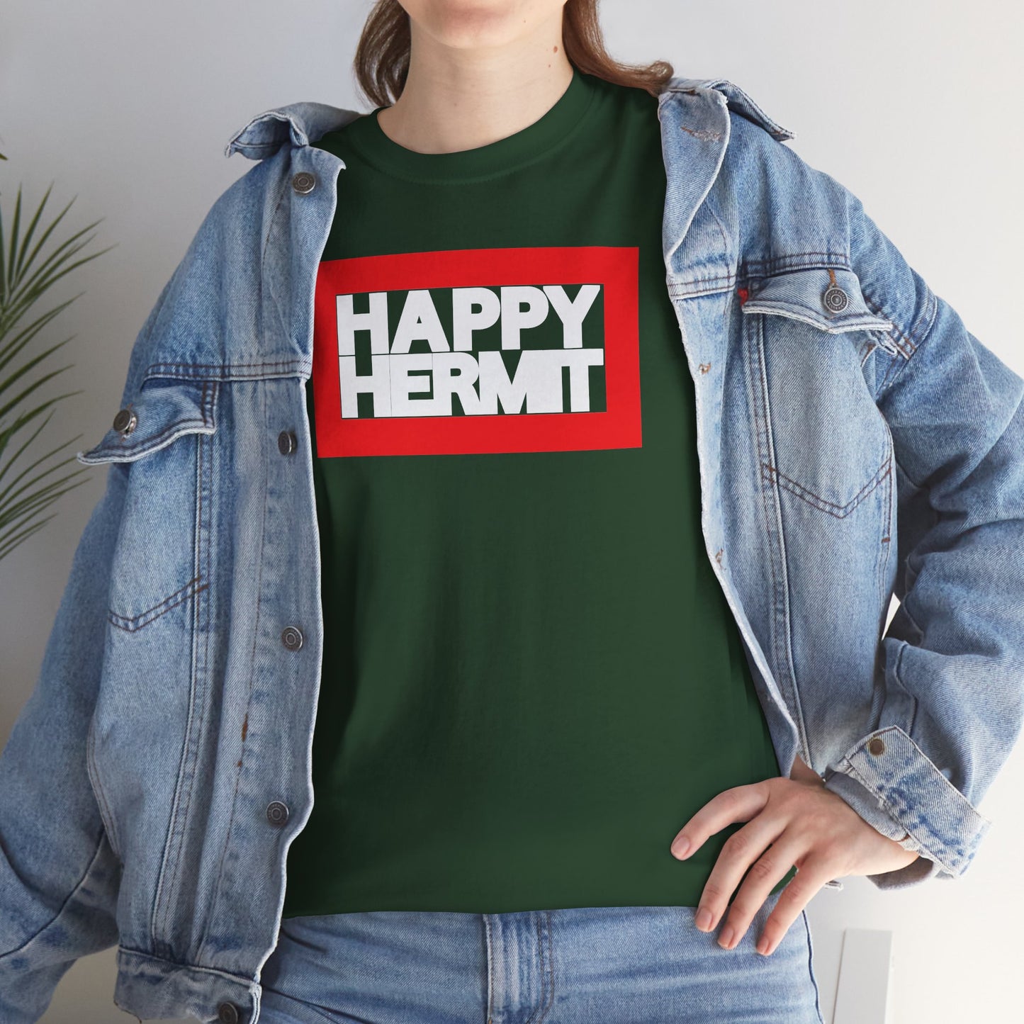 HAPPY HERMIT Unisex Heavy Cotton Tee