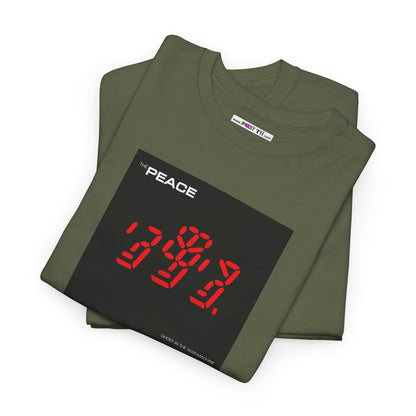 the PEACE ghost in the war-machine Unisex Heavy Cotton Tee