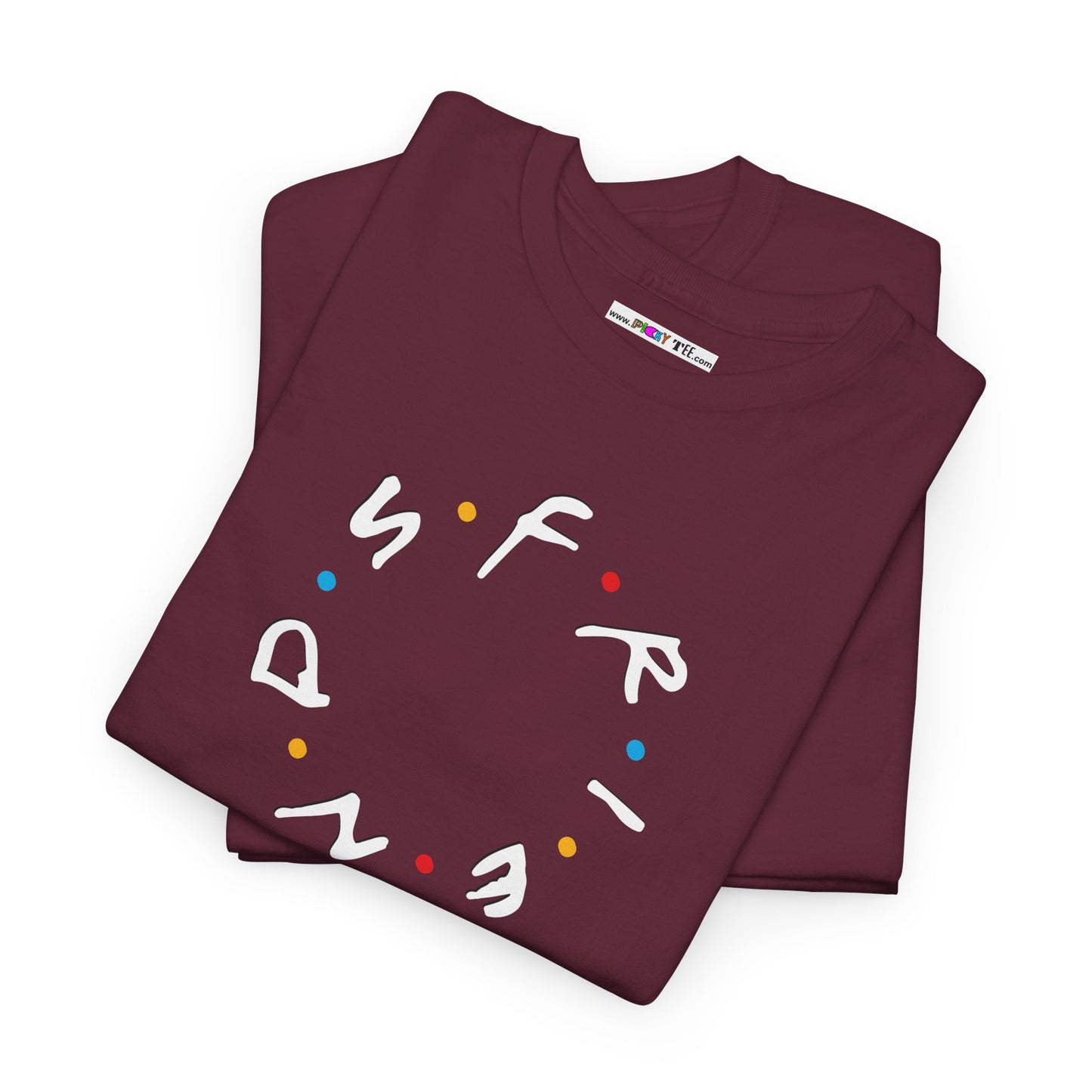 CIRCLE OF FRIENDS Unisex Heavy Cotton Tee