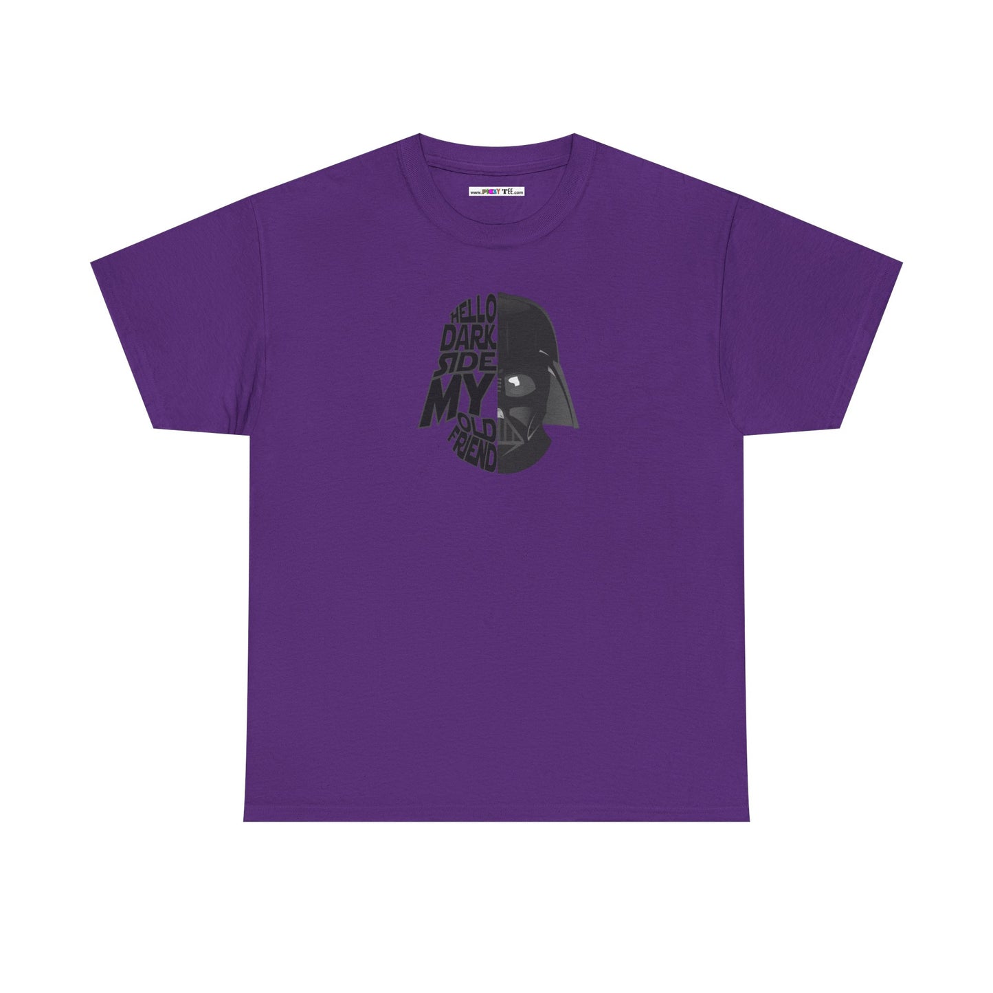 HELLO DARKSIDE MY OLD FRIEND Unisex Heavy Cotton Tee