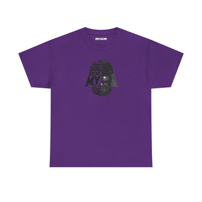 HELLO DARKSIDE MY OLD FRIEND Unisex Heavy Cotton Tee