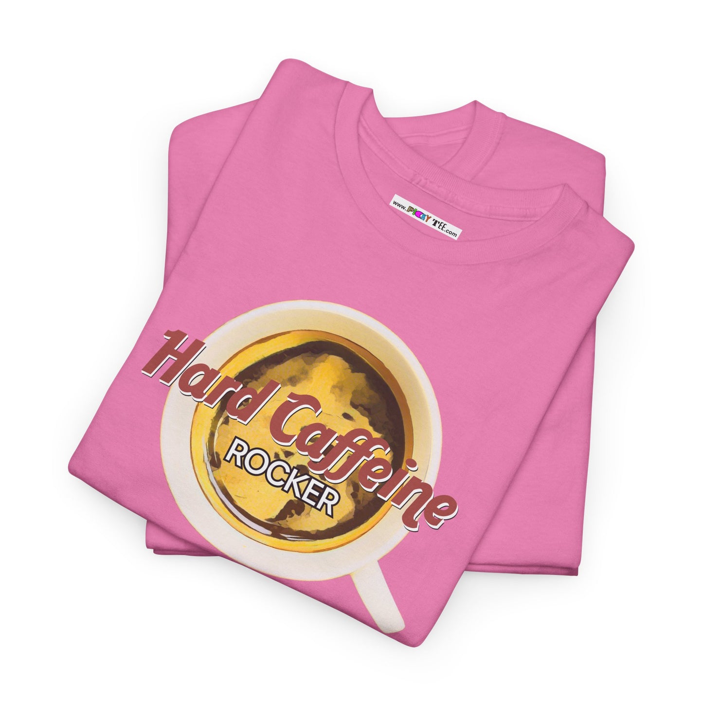 Hard Caffeine ROCKER Unisex Heavy Cotton Tee