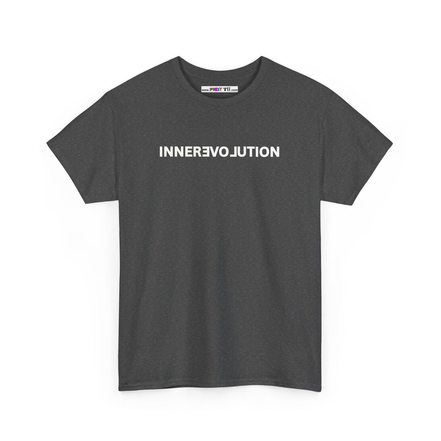 INNERƎVO⅃UTION Unisex Heavy Cotton Tee