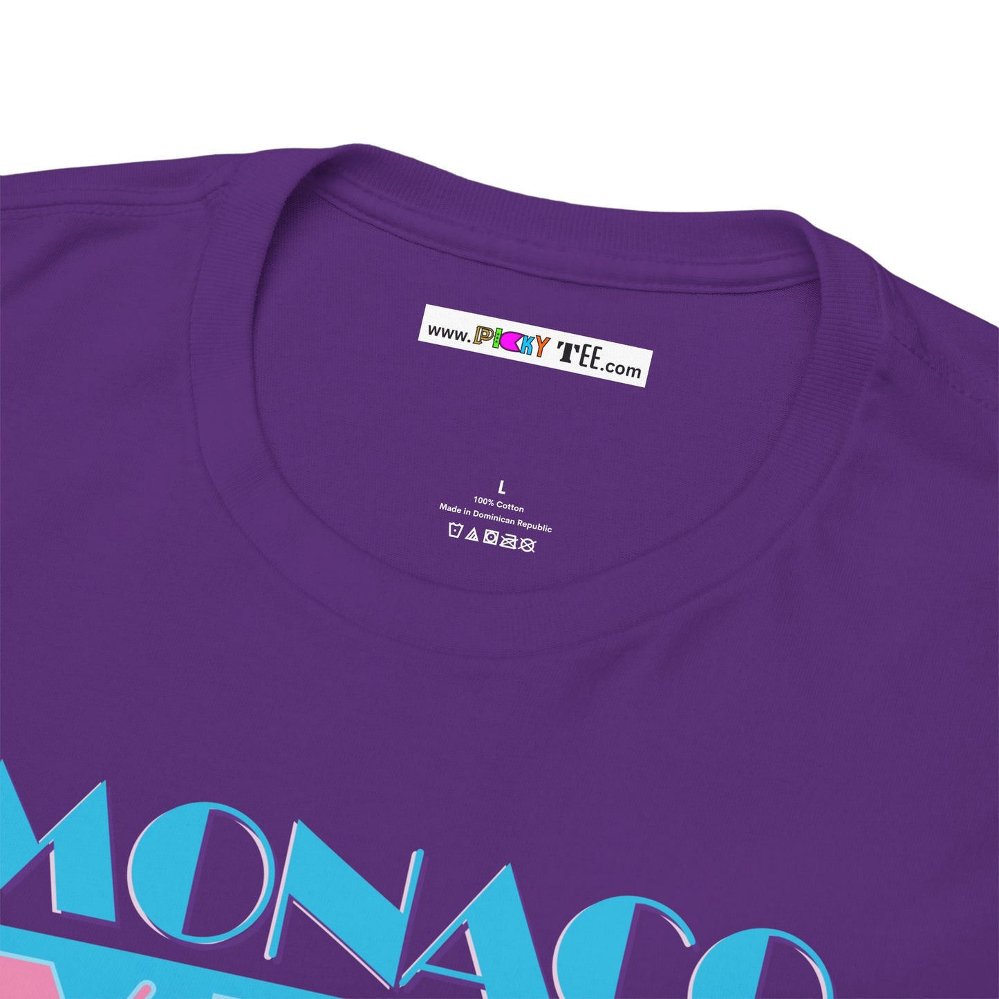MONACO VICE Unisex Heavy Cotton Tee