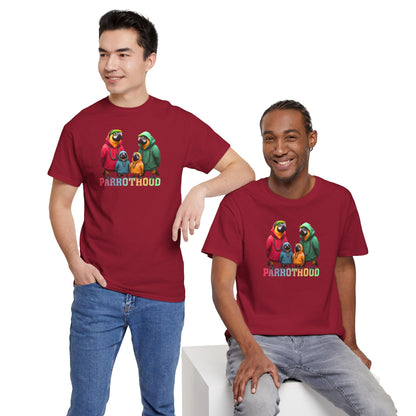 PARROTHOOD Unisex Heavy Cotton Tee