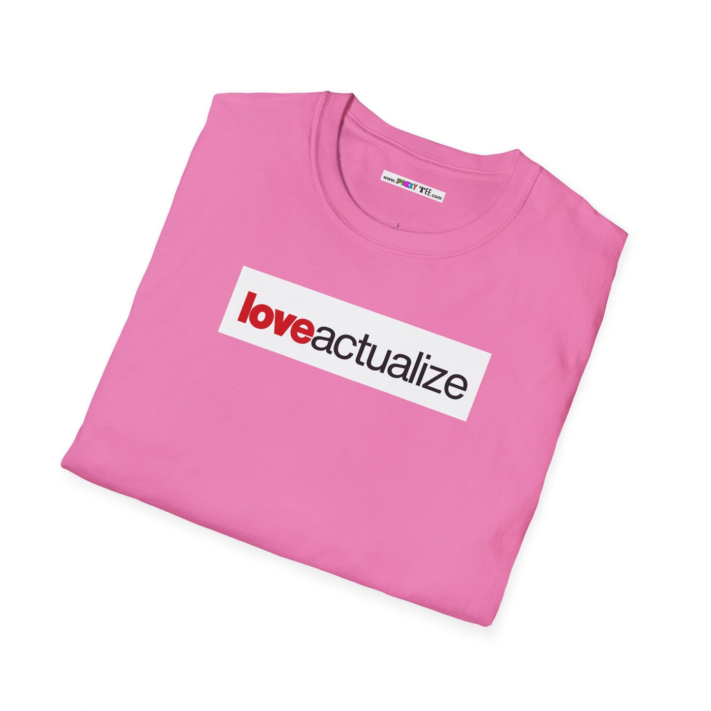 loveactualize Unisex Softstyle 100% Cotton T-Shirt