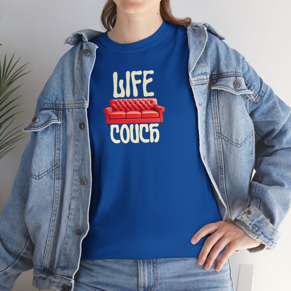 LIFE COUCH Unisex Heavy Cotton Tee