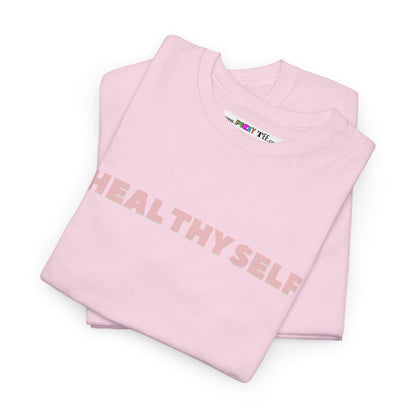 HEAL THY SELF Unisex Heavy Cotton Tee