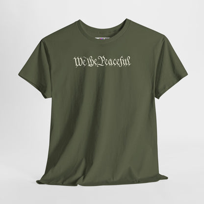 WE THE PEACEFUL Unisex Heavy Cotton Tee