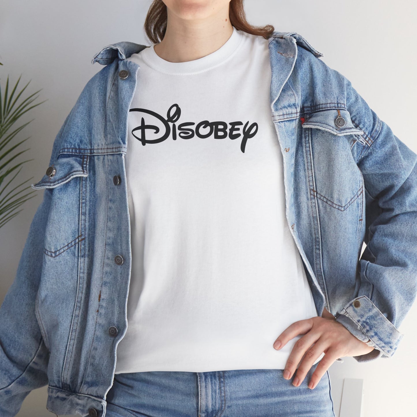 Disobey Unisex Heavy Cotton Tee