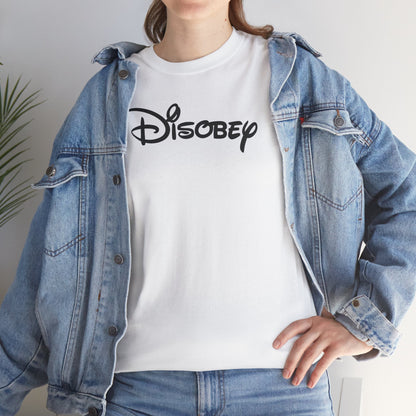 Disobey Unisex Heavy Cotton Tee