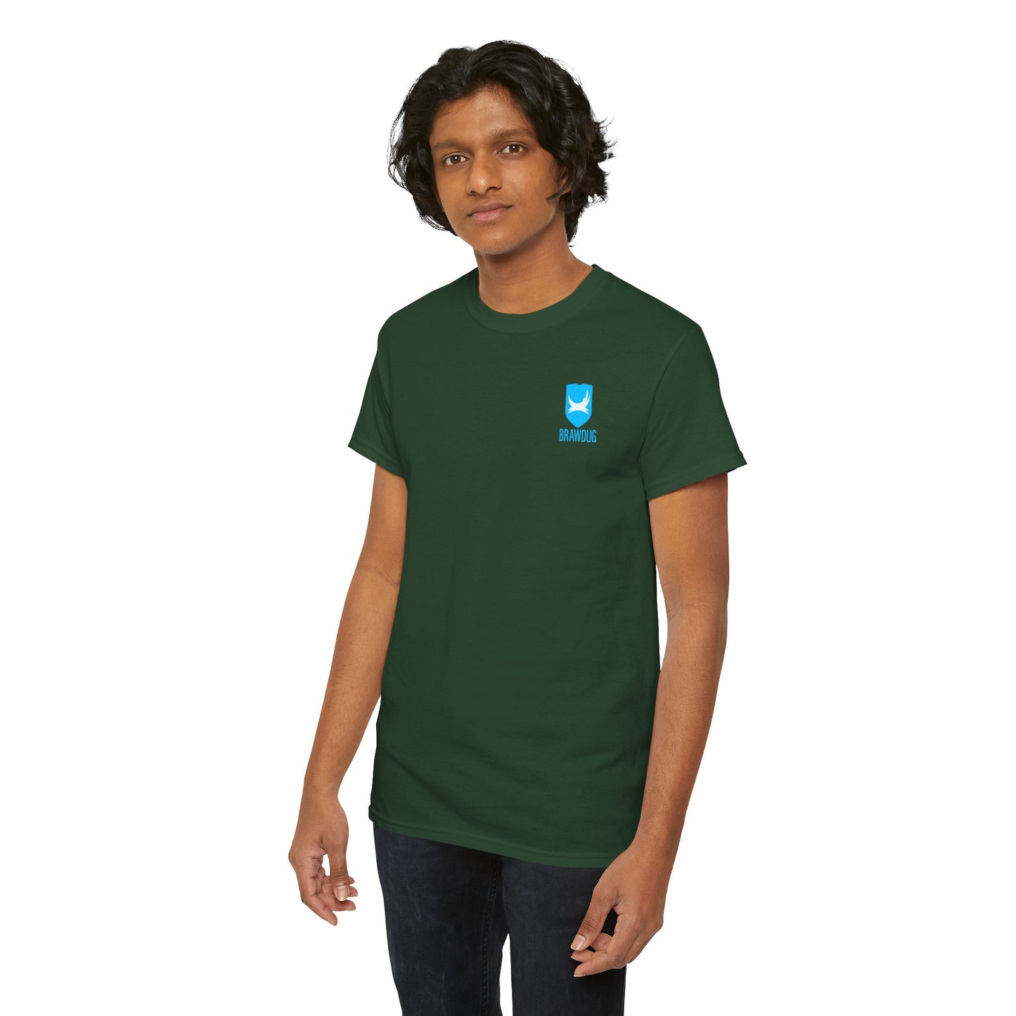 BRAWDUG Unisex Heavy Cotton Tee